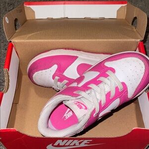 Nike Vibrant Pink and White Athletic Shoes
 (End of the year sale)